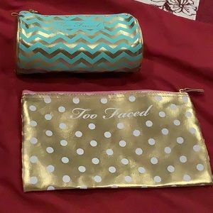 Too faced cosmetic bags